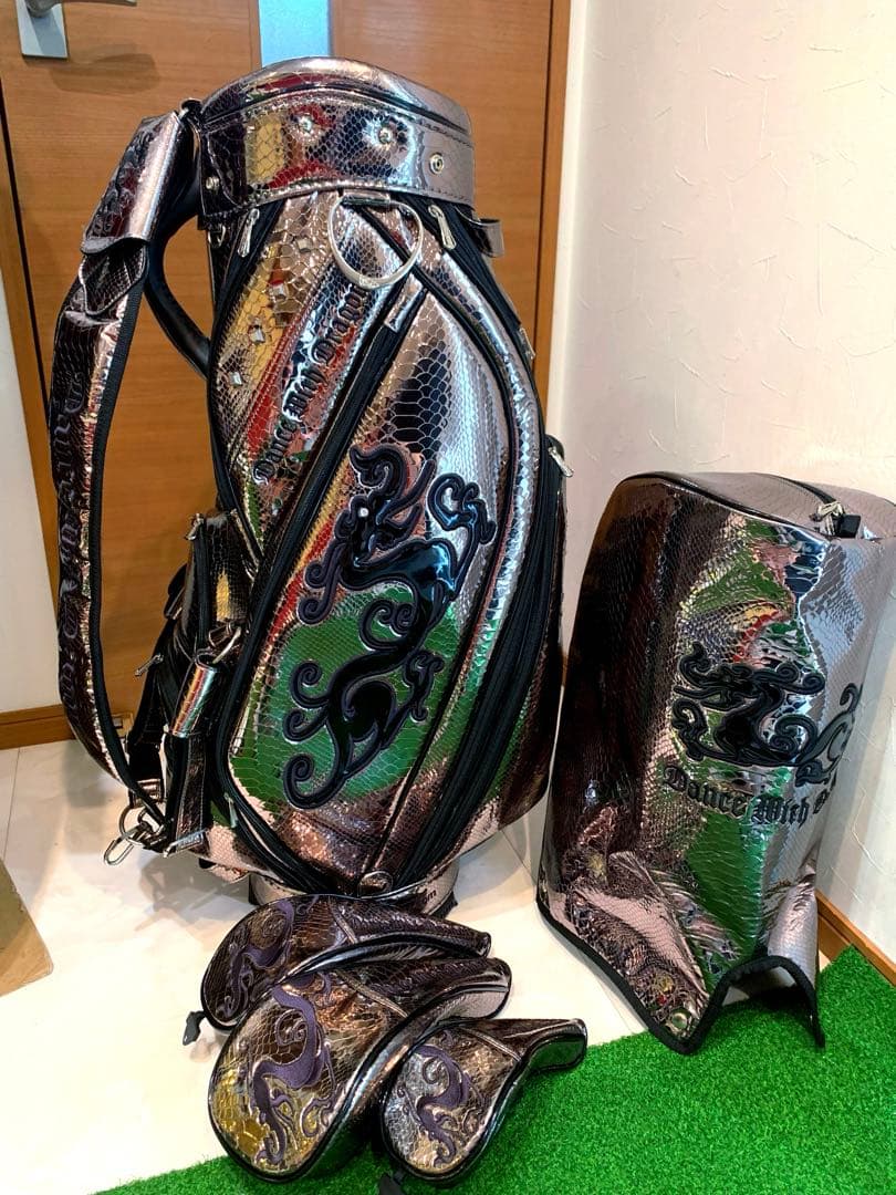 超希少 美品 ダンスウィズドラゴン キャディバッグ ホロパイソン
