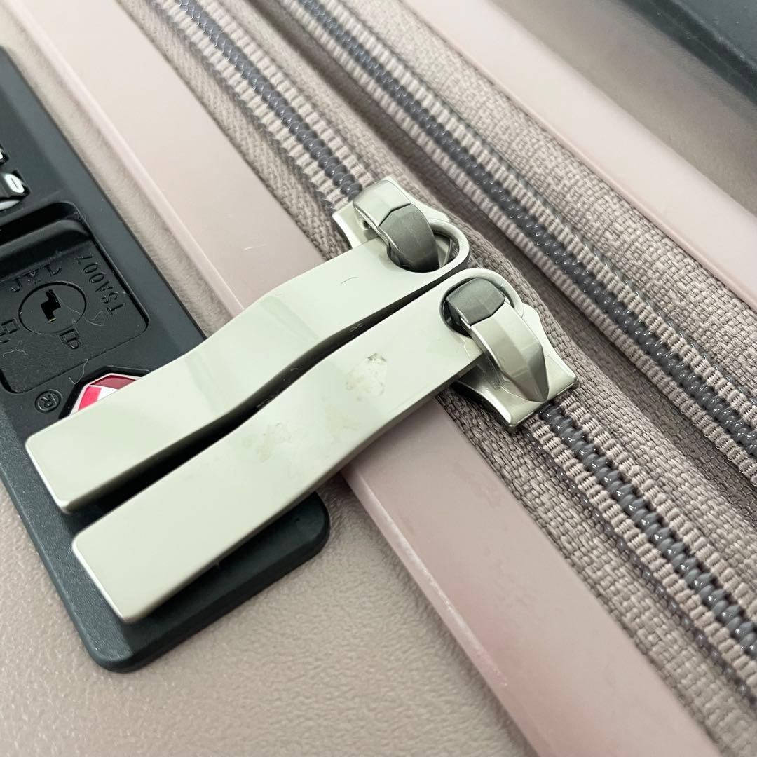 ACE EXACT スーツケース 機内持込可 37/44L TASロック ピンク - メルカリ