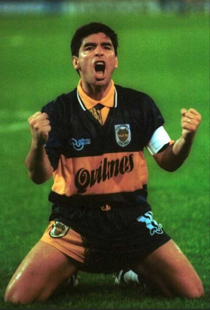 ボカ・ジュニアーズ 90周年 マラドーナユニフォーム Olan社 新品未使用