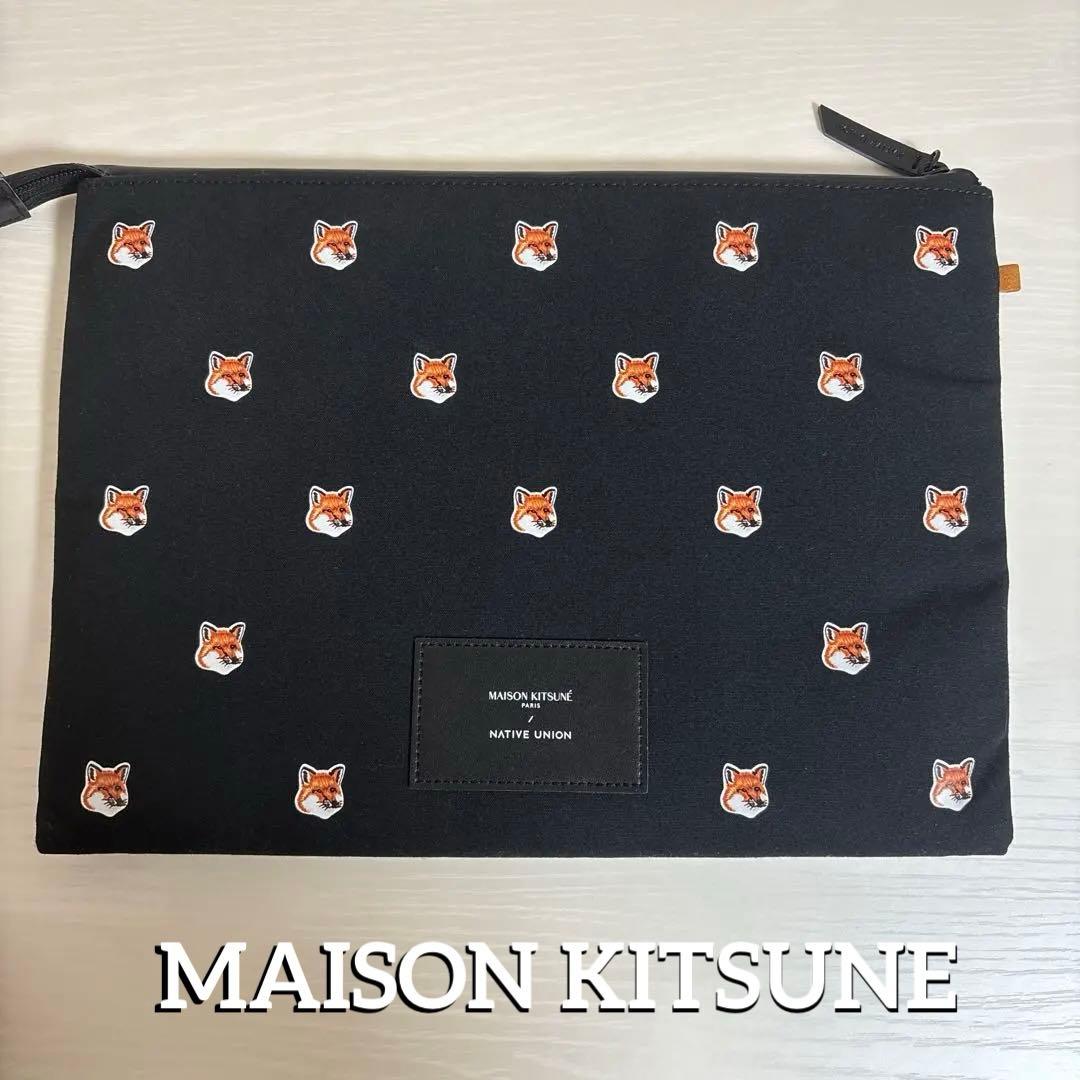 MAISON KITSUNEネイティブユニオンPCケースブラック13/14 Amazon.co.jp: [メゾンキツネ] MAISON KITSUNE ネイティブユニオン