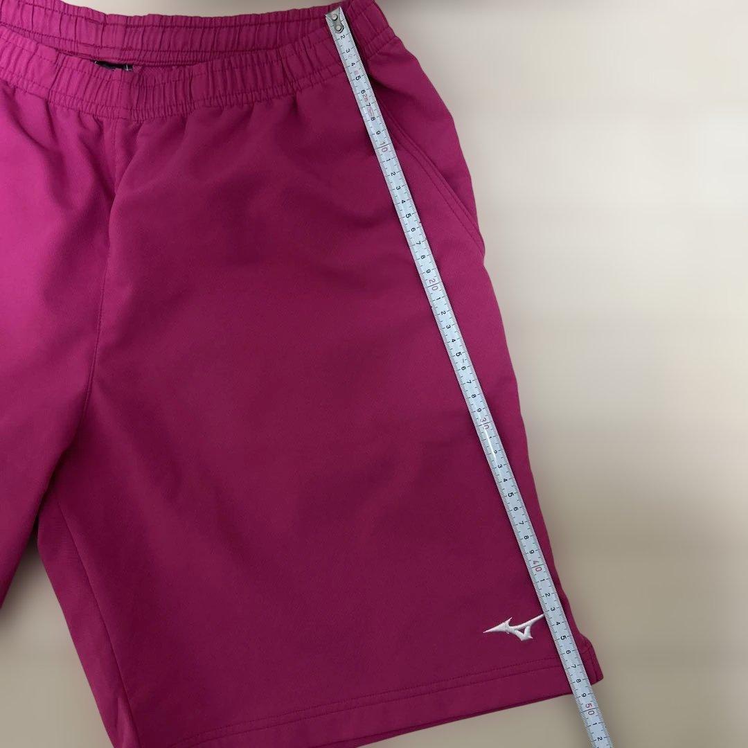 Mizuno ピンク ハーフパンツ XL - メルカリ