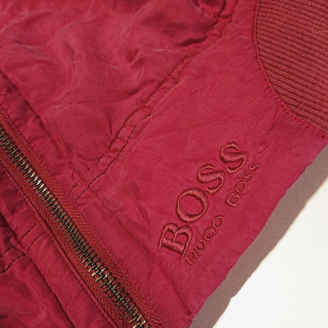 希少 HUGO BOSSヒューゴボス/80sシルク ボンバージャケット MA-1