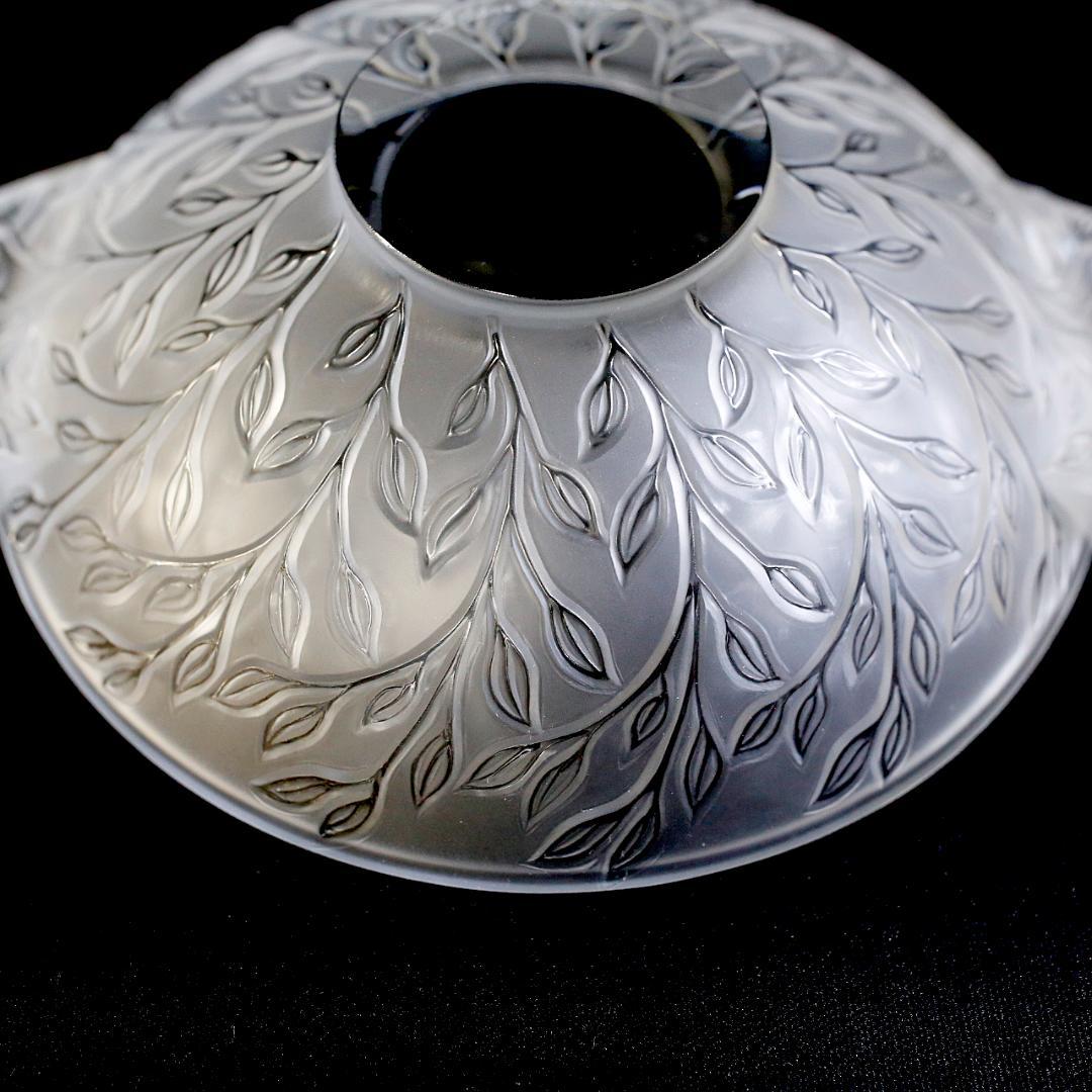 極美品 送料込】ラリック クリスタル ボウル シェブレフォイユ LALIQUE