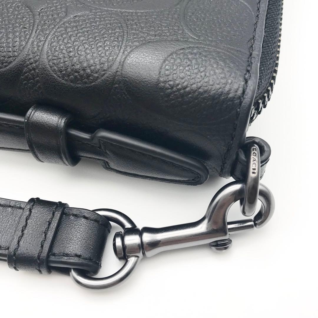 COACH ☆大人気☆ ダブルジップ トラベルオーガナイザー シグネチャー