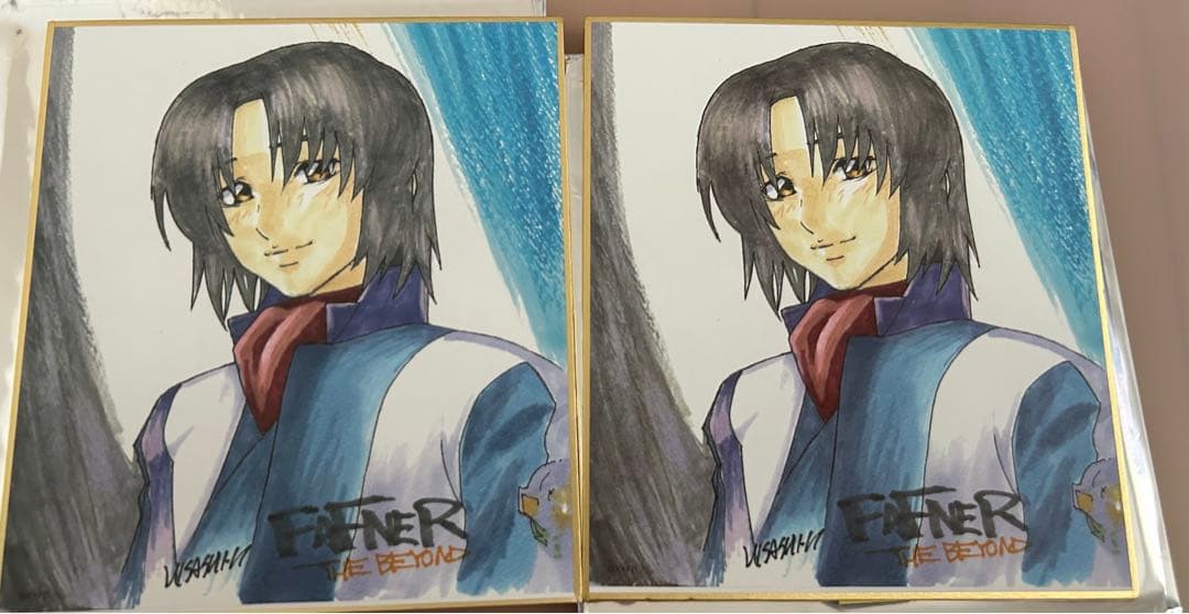 蒼穹のファフナー　THE BEYOND 入場特典　色紙