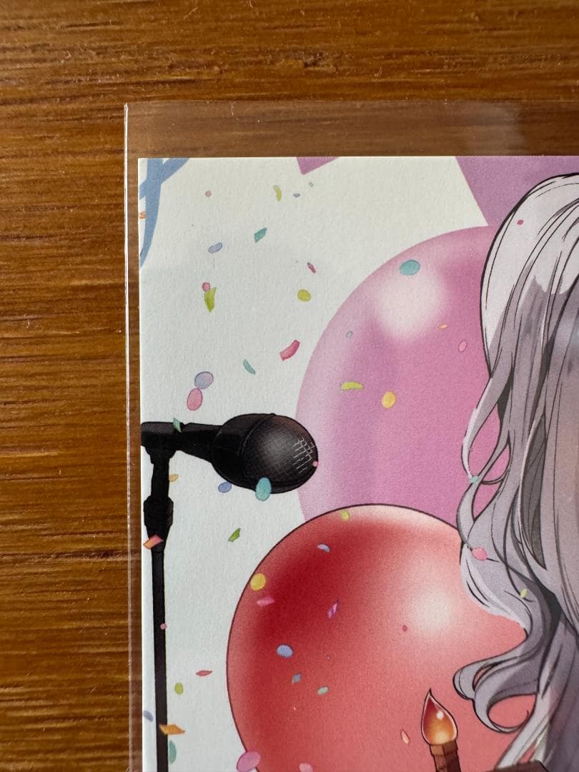 紫咲シオン 誕生日記念ボイス2020 数量限定直筆サイン入りポストカード