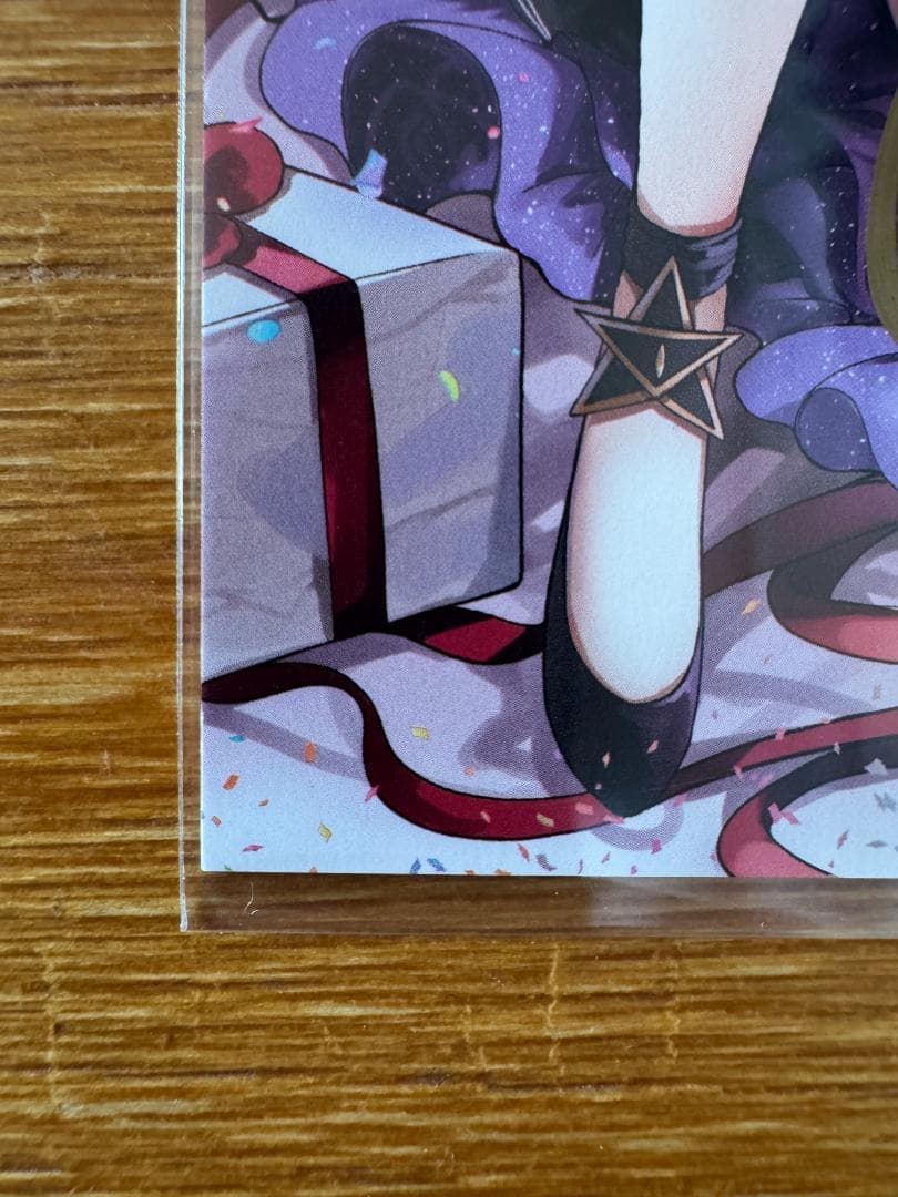 紫咲シオン 誕生日記念ボイス2020 数量限定直筆サイン入りポストカード