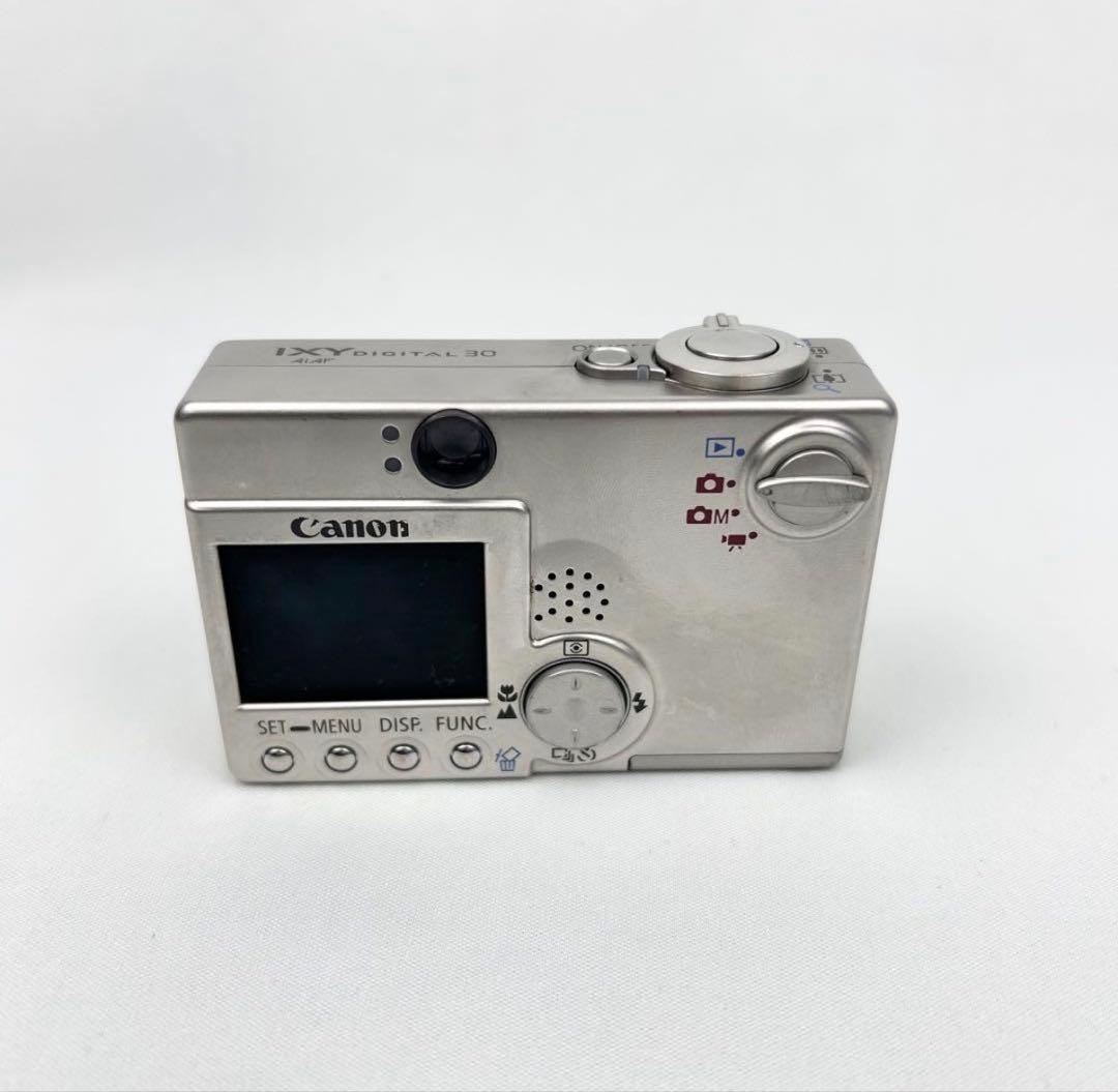 動作確認済】Canon キャノン IXY DIGITAL 30 シルバー - メルカリ