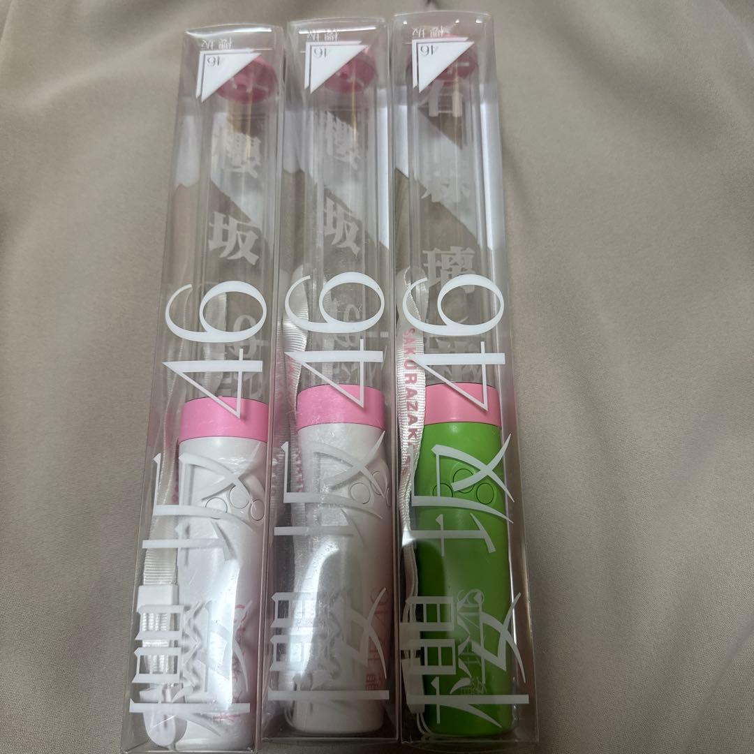 櫻坂46 石森璃花 推しメンペンライト 推しメンマフラータオル アクキーセット