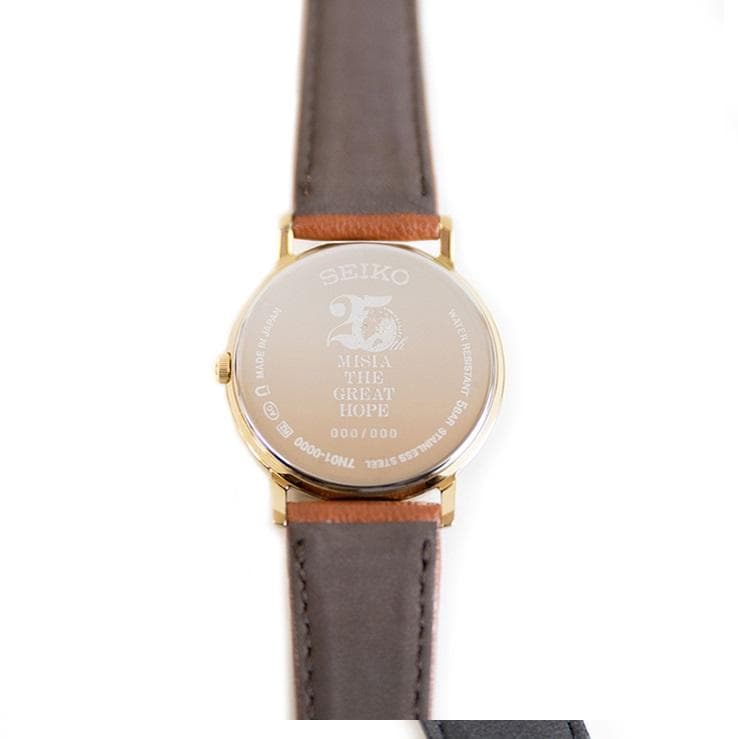 MISIAデビュー25周年× SEIKOコラボレーション300限定モデルキャメル