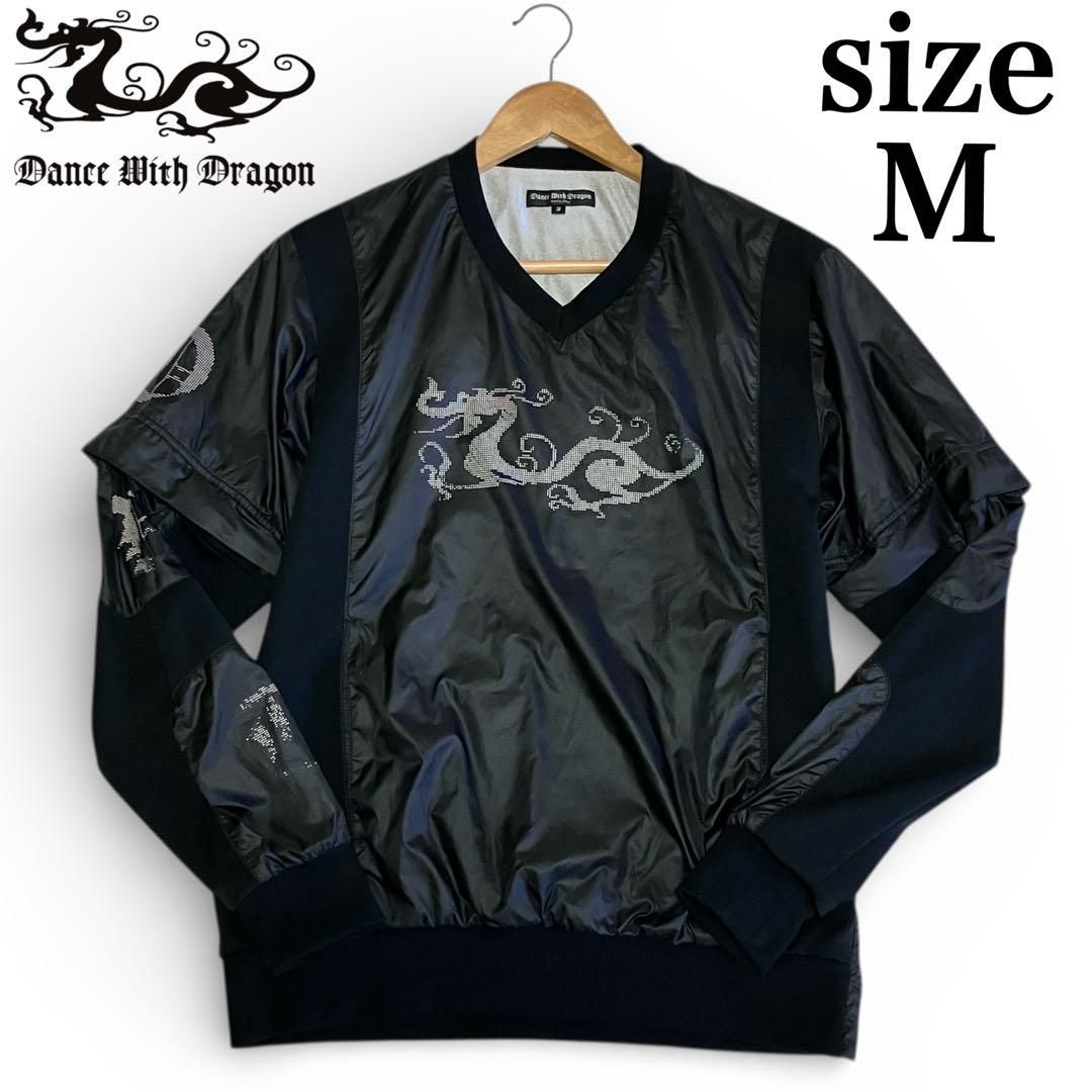 ダンスウィズドラゴン スニードジャック ブラック 蓄熱 袖着脱可能 M ダンスウィズドラゴン スニードジャック ブラック 蓄熱 袖着脱可能 M
