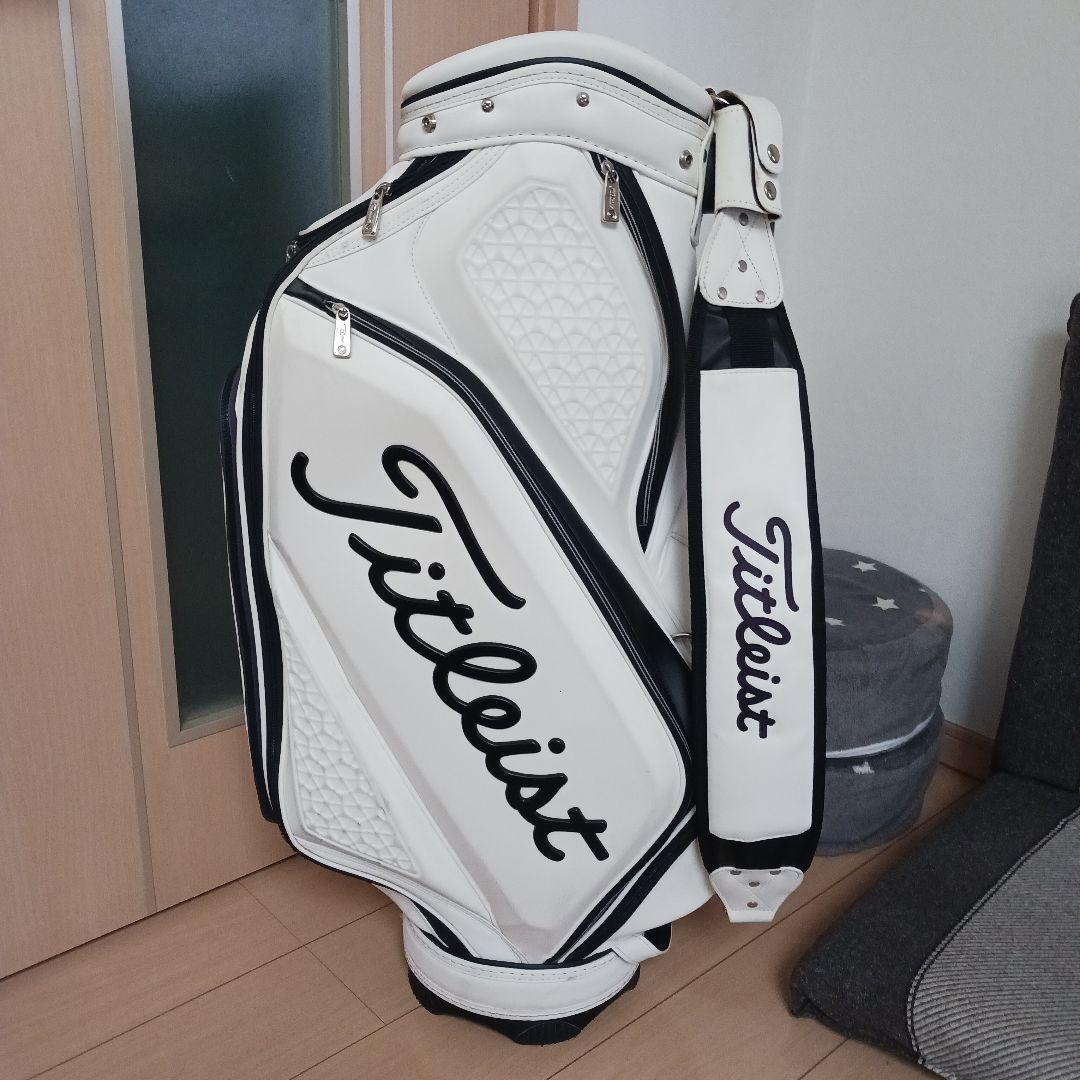 Titleist キャディバッグ ホワイト/ブラック - メルカリ