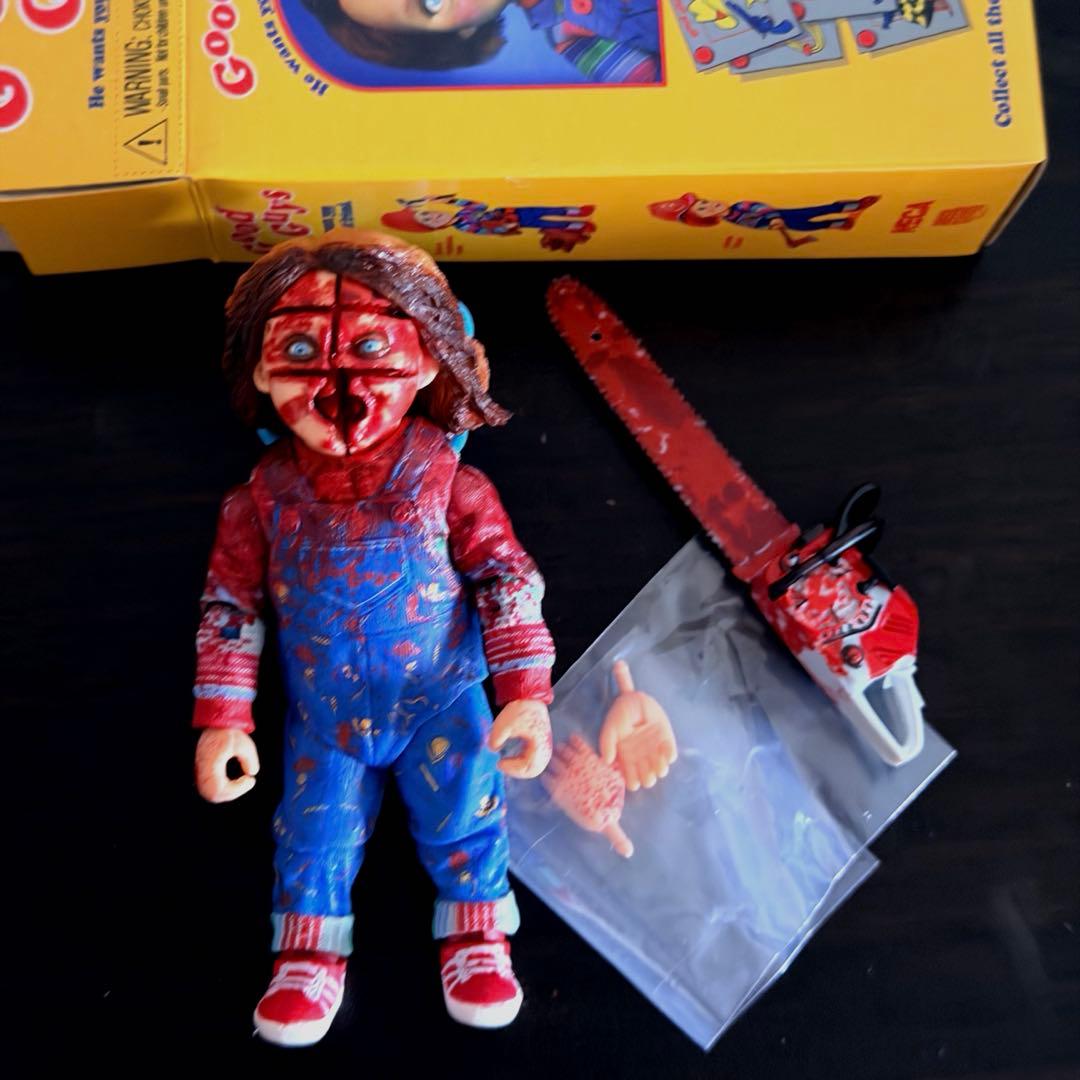 ネカ NECA チャッキー チャイルドプレイ ブラインドフィギュア チェーンソー
