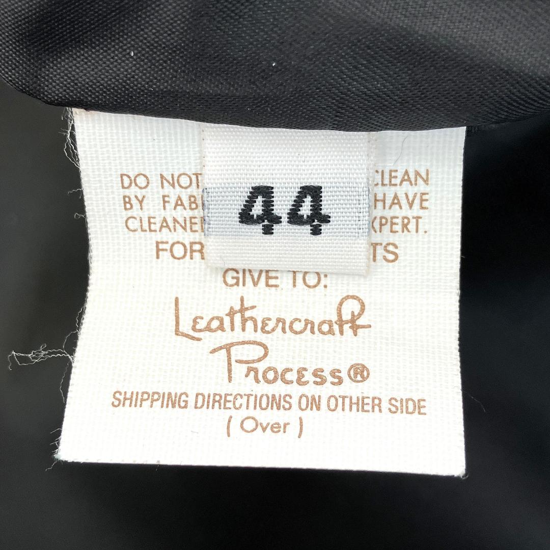 Schott 本革シングルライダースジャケット 44 ボアライナー R8SD12