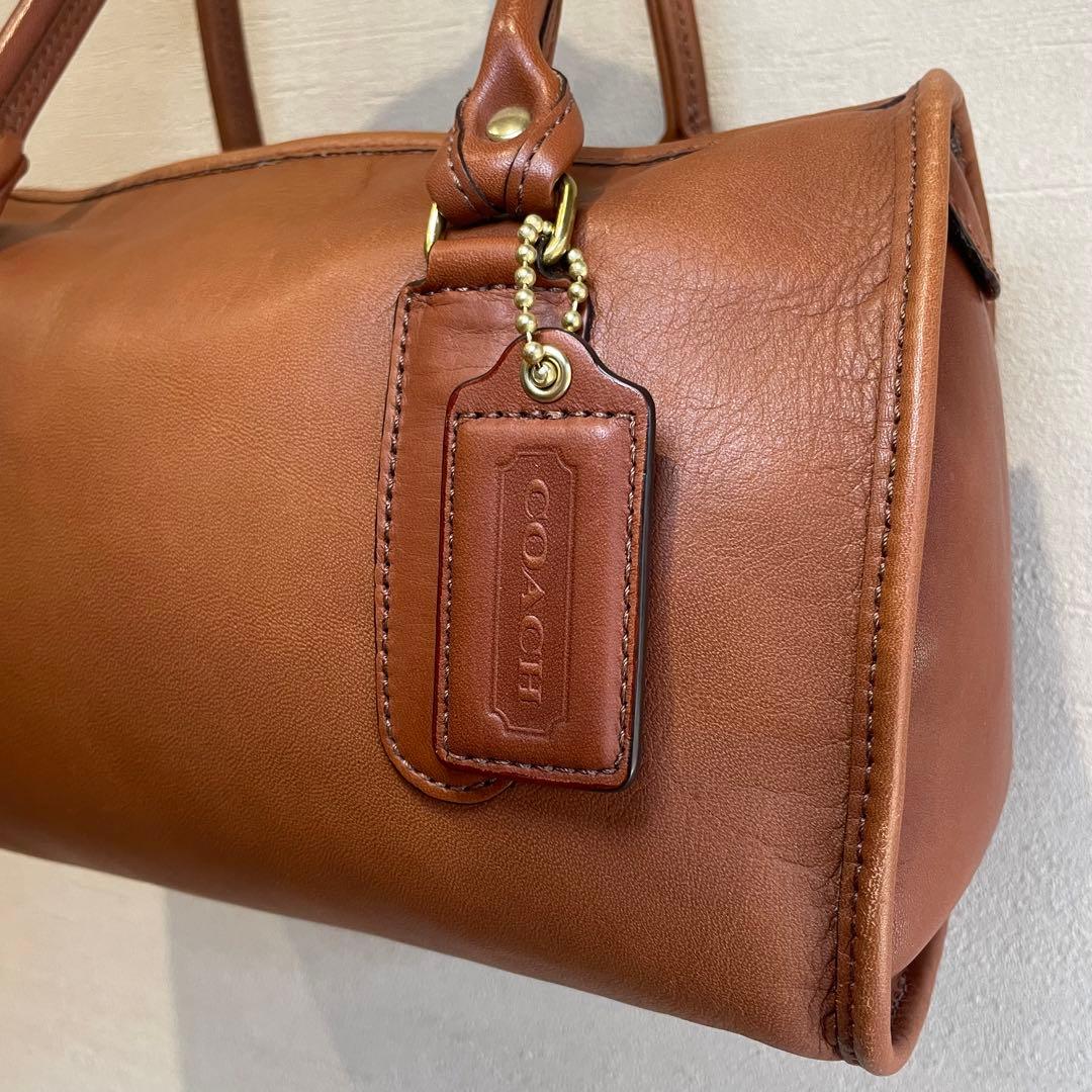 COACH オールドコーチ17995 ミニボストン ハンドバッグ - メルカリ