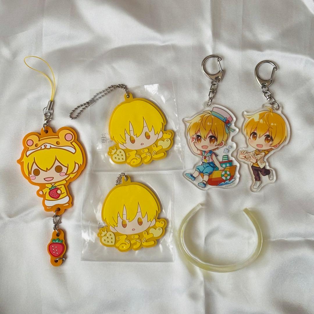 すとぷり るぅと ラバーストラップ アクリルキーホルダー グッズセット