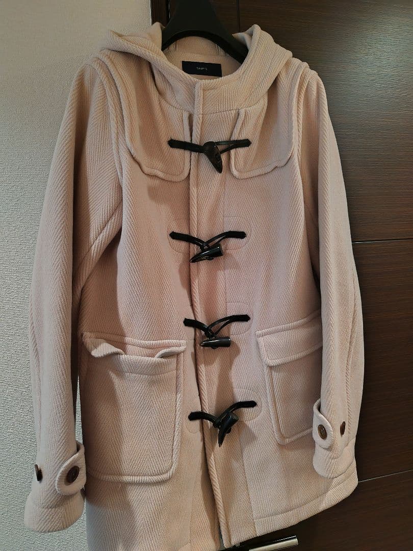 （値下げ中＆美品）SHIPSダッフルコート シップス SHIPS ダッフルコート ミドル丈 ダブルジップ 起毛 ウール