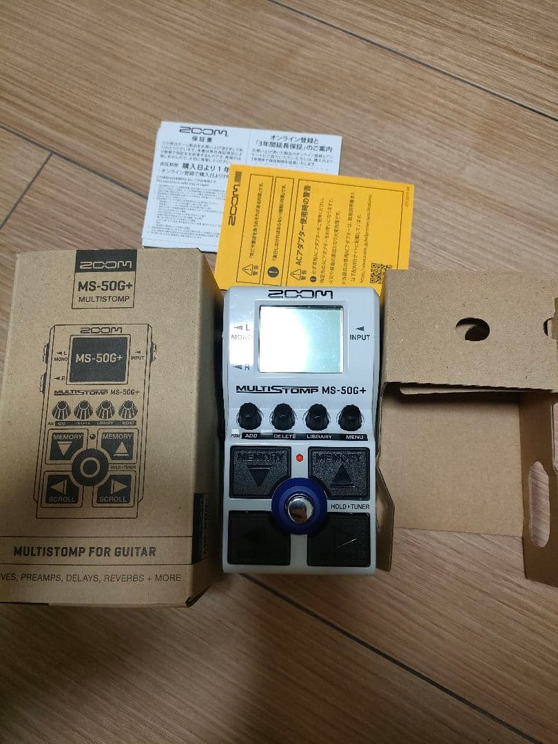 ギター zoom MS-50G+ Zoom MS-50G Plus MultiStomp Guitar Pedal | zZounds