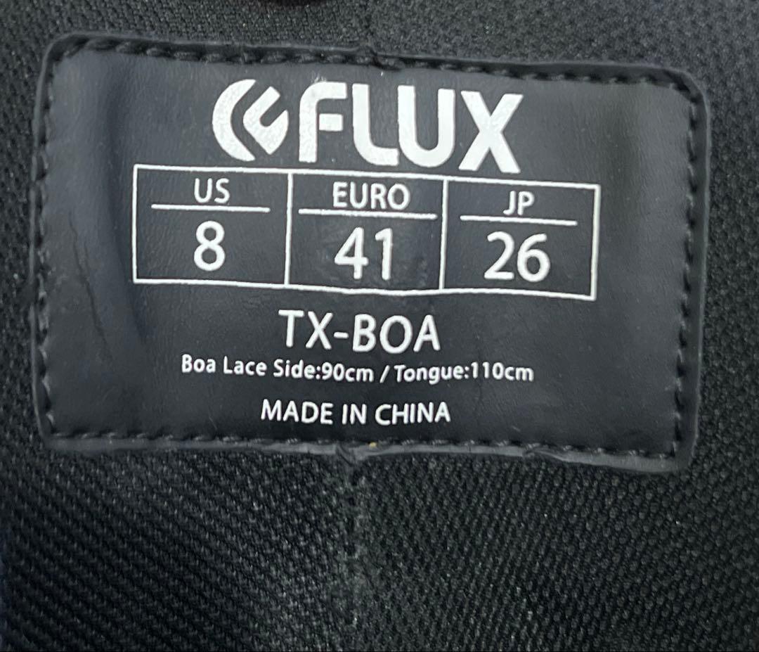 【即日発送】FLUX フラックス　TX-BOA 26.0cm 21-22モデル