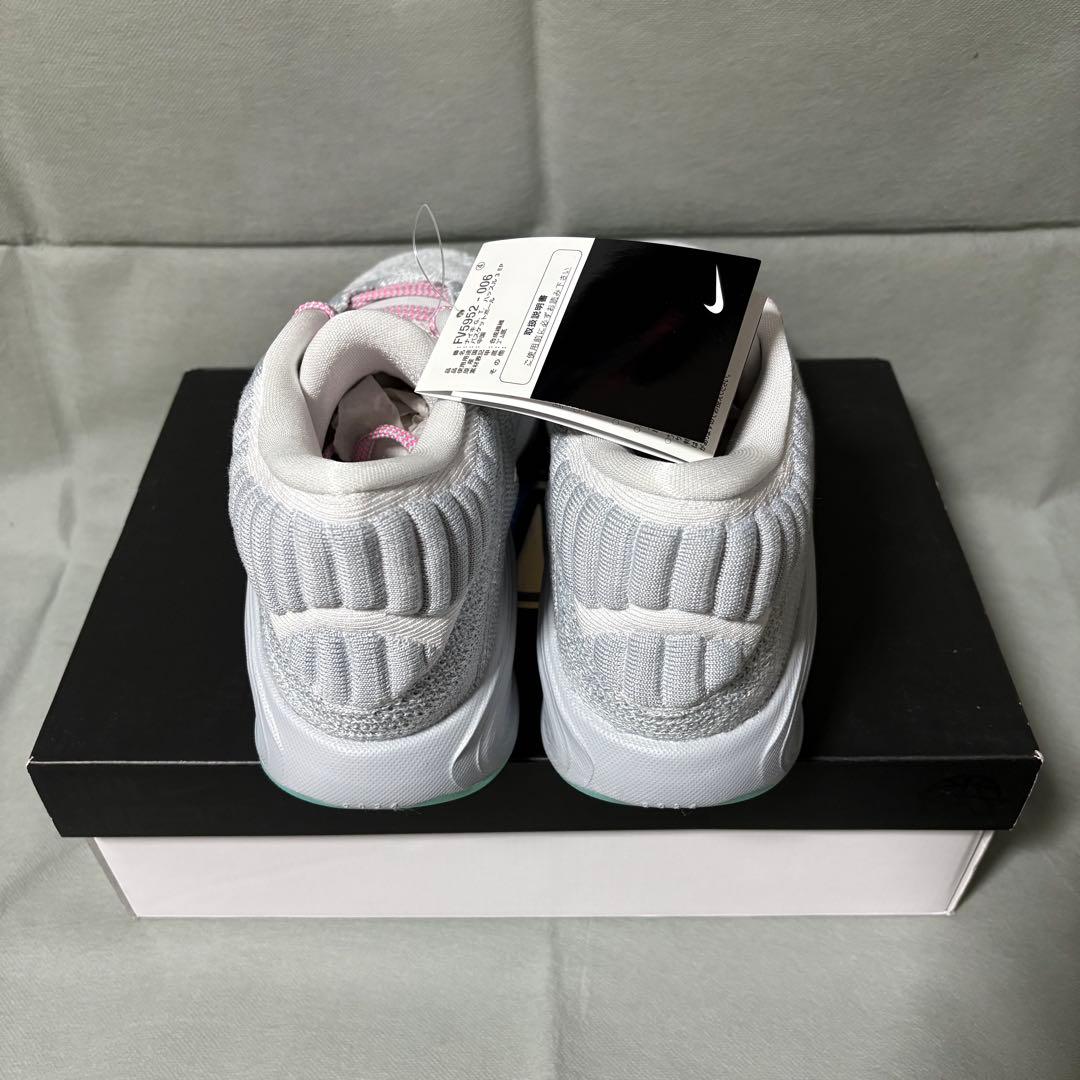 ナイキ G.Tハッスル3 グレー グリーン ピンク 緑 28.0 - メルカリ