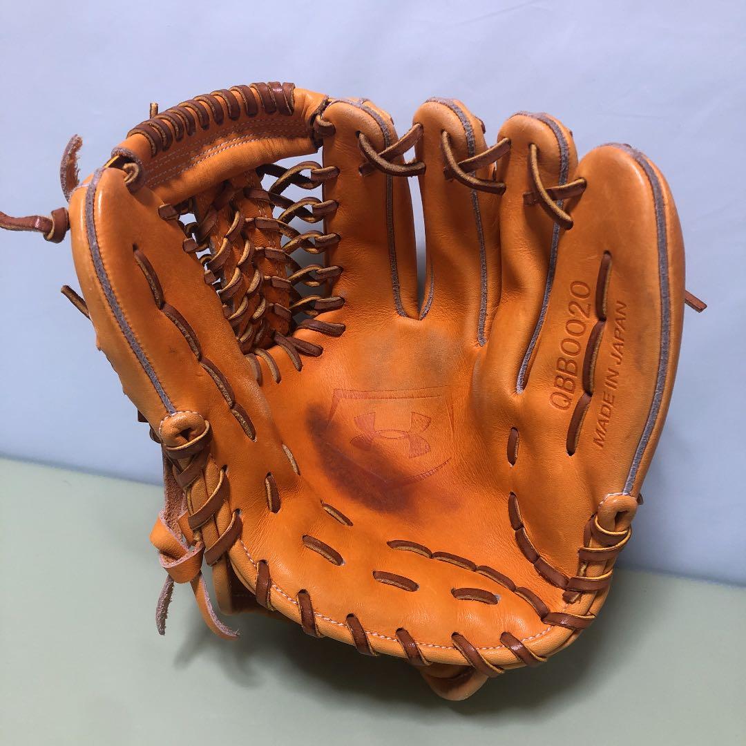 アンダーアーマー 硬式グローブ オレンジ松田モデル