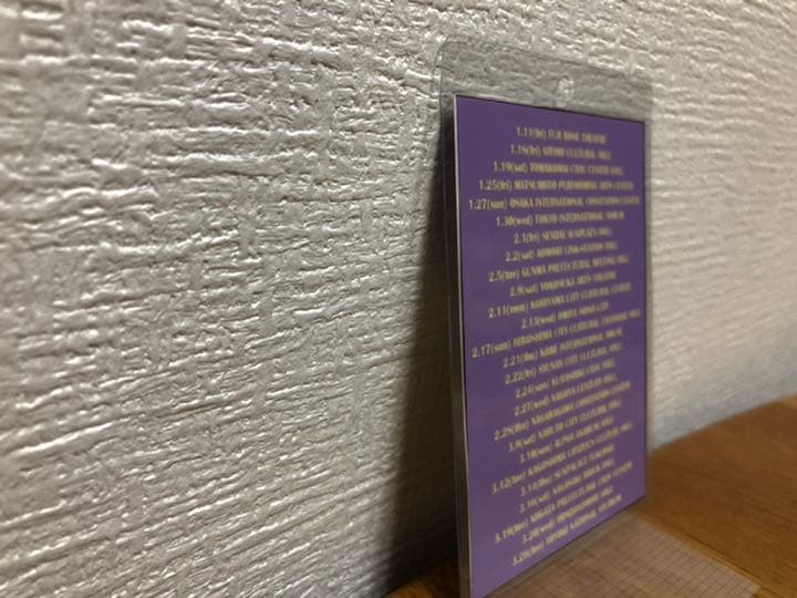 西野カナ　ツアースタッフ用　アクセスオールエリアパス