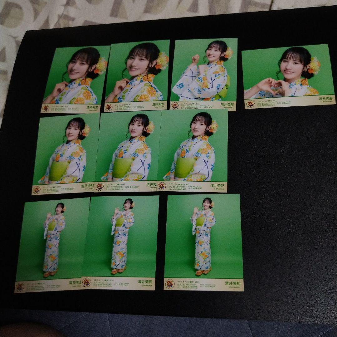 22/7　ナナニジ　ブロマイド　夏祭り2023　バラ売り