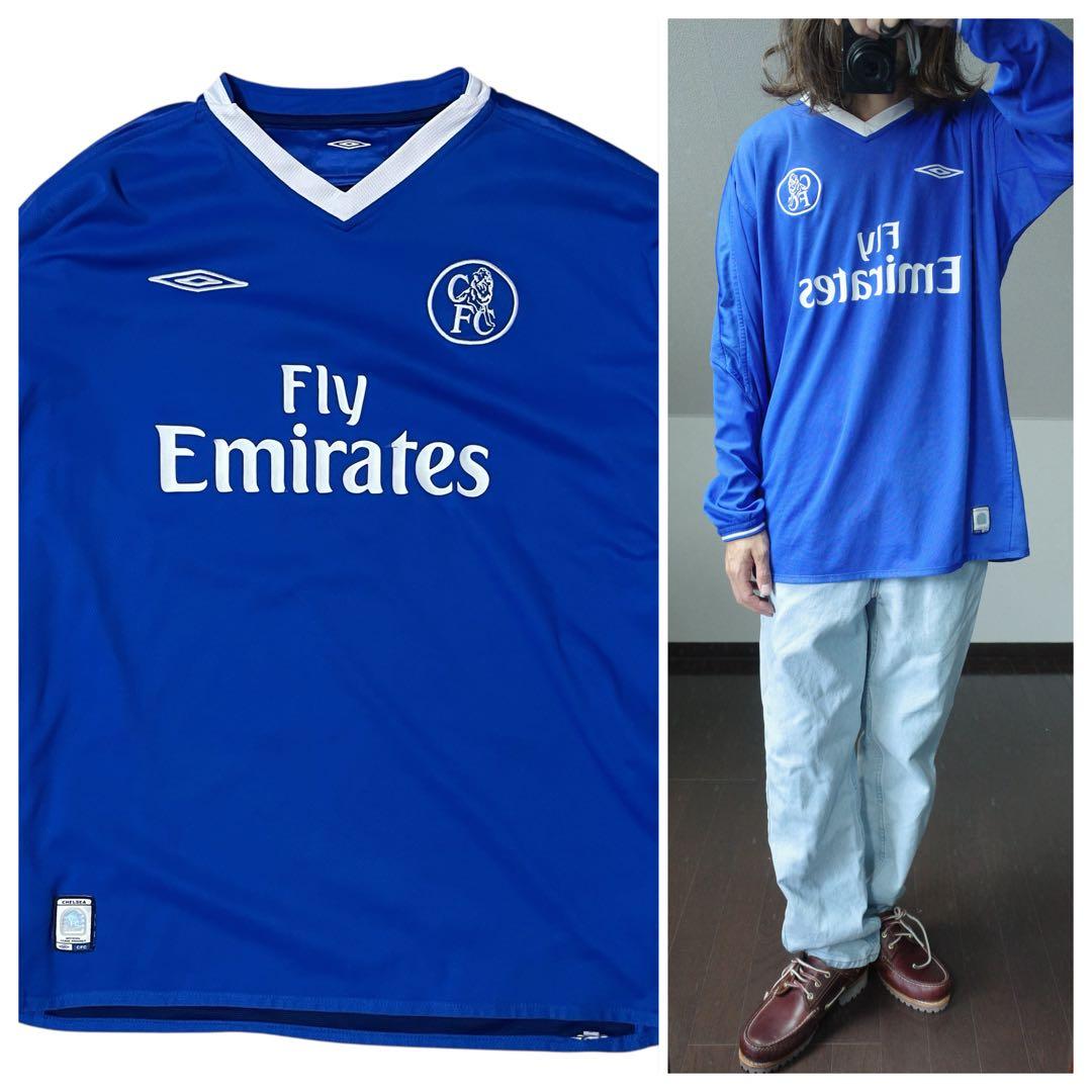 UMBROアンブロ　チェルシー　リバーシブル ゲームシャツ 長袖 umbro アンブロ AWAY DAYS フィールテック衿付き長袖ワイド