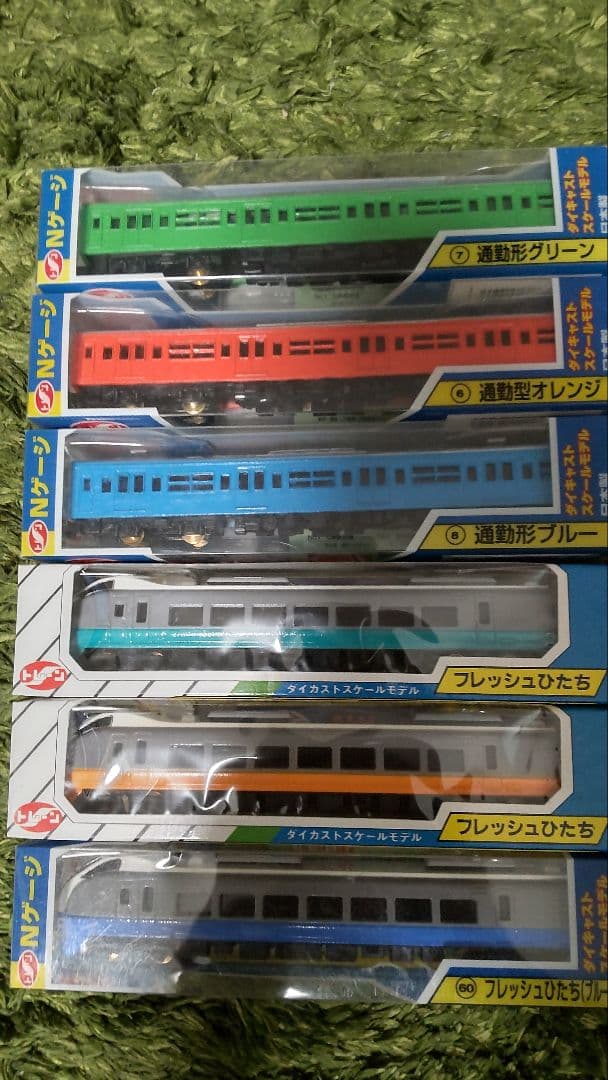 廃盤品 トレーン Nゲージ ダイキャストスケールモデル 6点セット