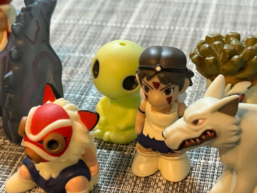 スタジオ ジブリ もののけ姫 指人形 11体コンプリートセット売り