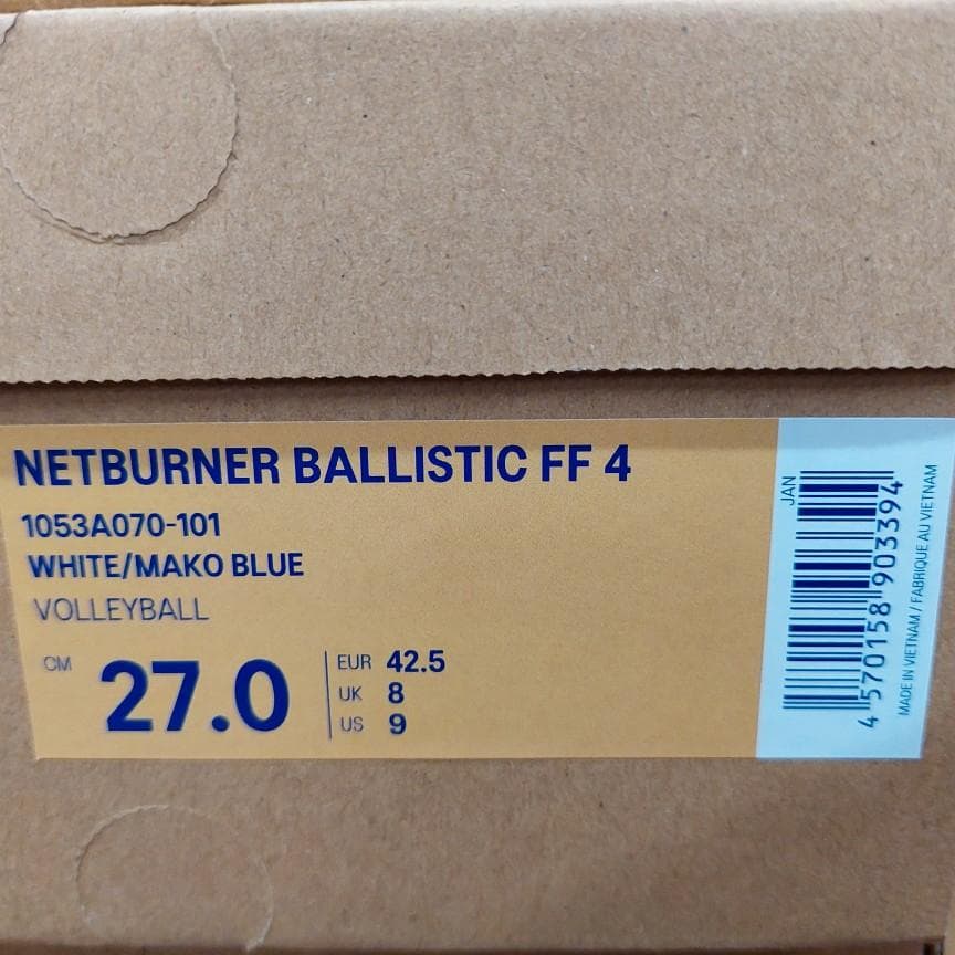 アシックス バレーボールシューズ 27.0cm 1053A070-101