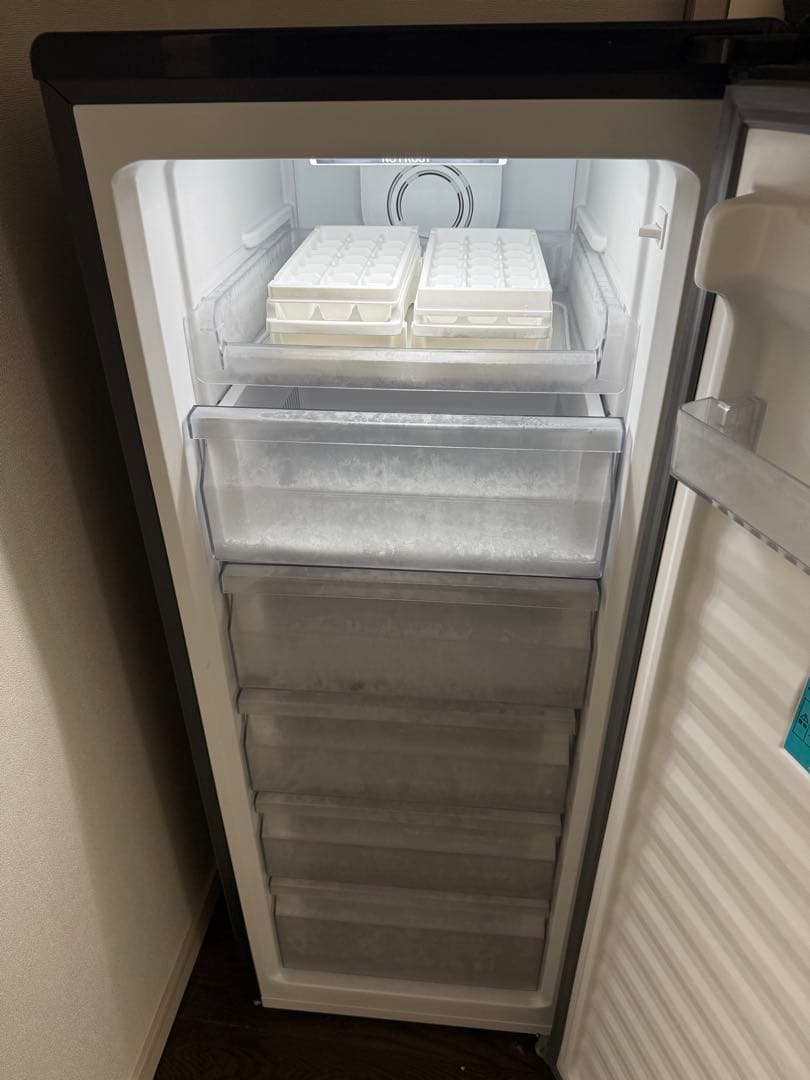 Haier JF-F15E2 ブラック 冷凍庫 153L ハイアール