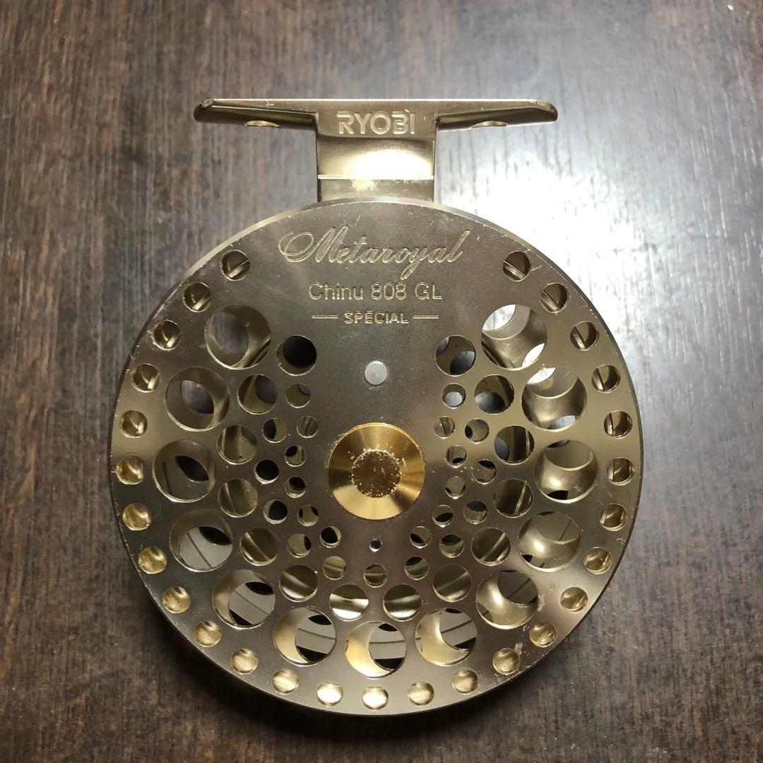 RYOBI Chinu 808 GL Special フライリール 楽天市場】超高品質 CNCアルミ削り出し フライリール #2/3 シルバー