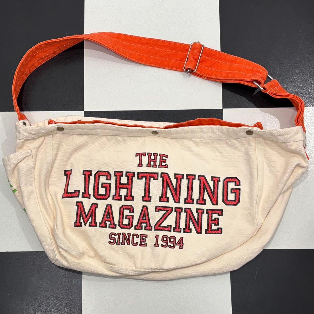 美品 THE LIGHTNING MAGAZINE ニュースペーパー バッグ - メルカリ