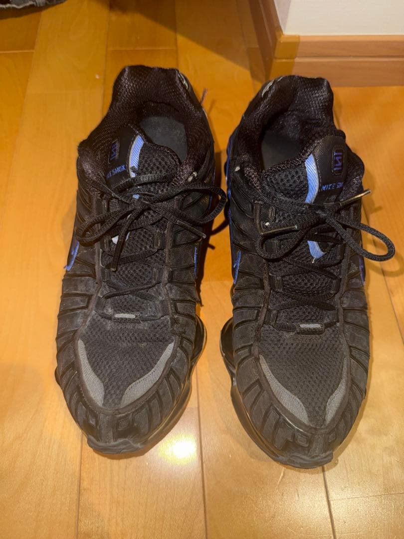 NIKE SHOX TL BLACK BLUE 26.5cm 日本未発売モデル
