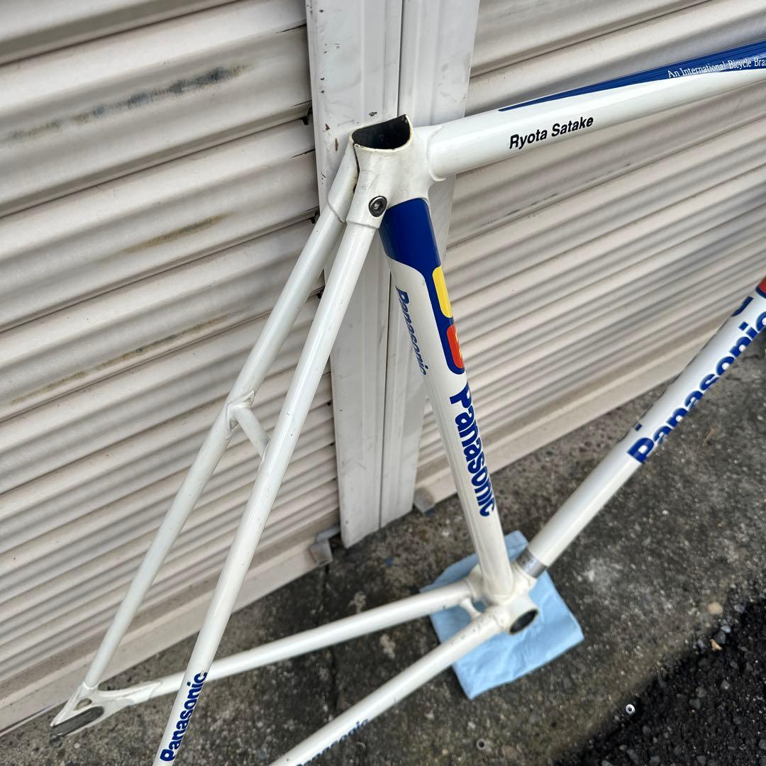 Panasonic レーサーカラー ピストバイク フレームセット njs - メルカリ