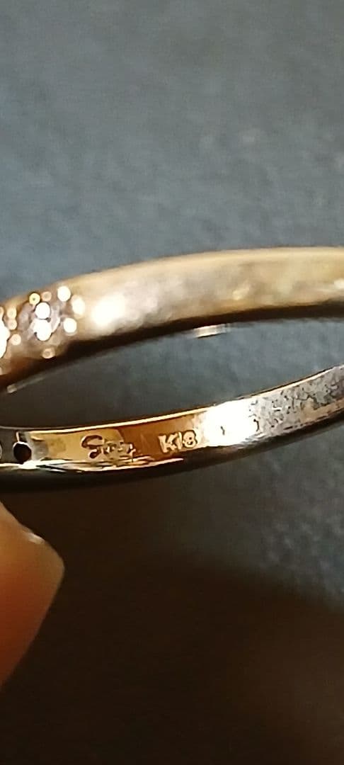 STAN ガーネット K18&925シルバー 女性用 指輪 - メルカリ