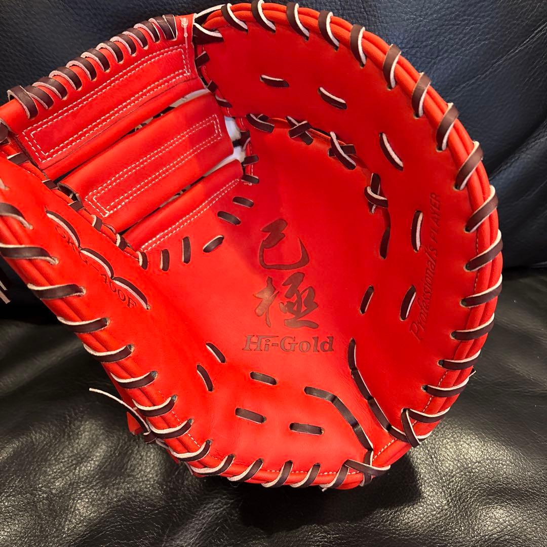新品 ハイゴールド 硬式 ファーストミット 一塁手 ミズノプロ zett ssk