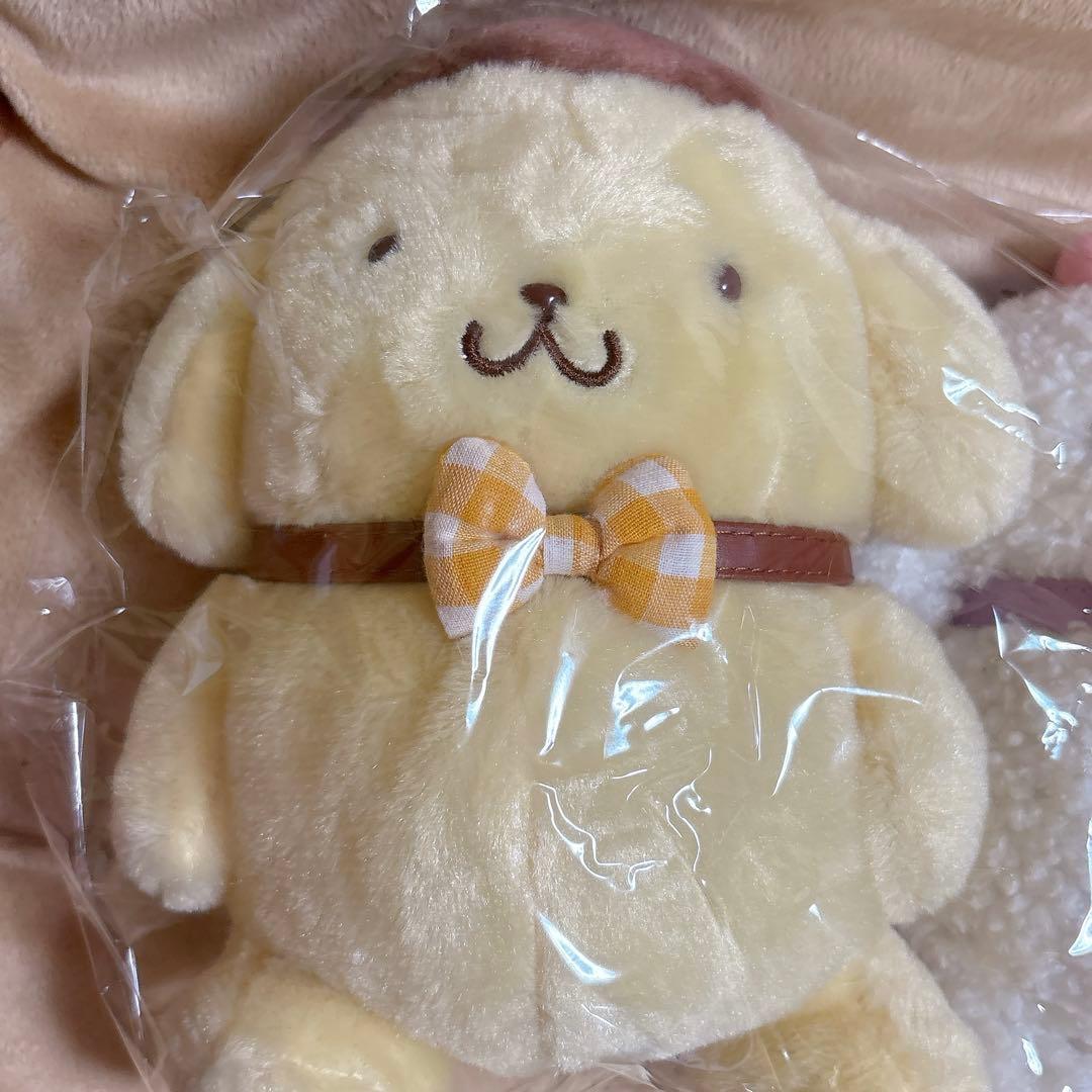 ポムポムプリン ポーズがとれる お着替え ぬいぐるみ