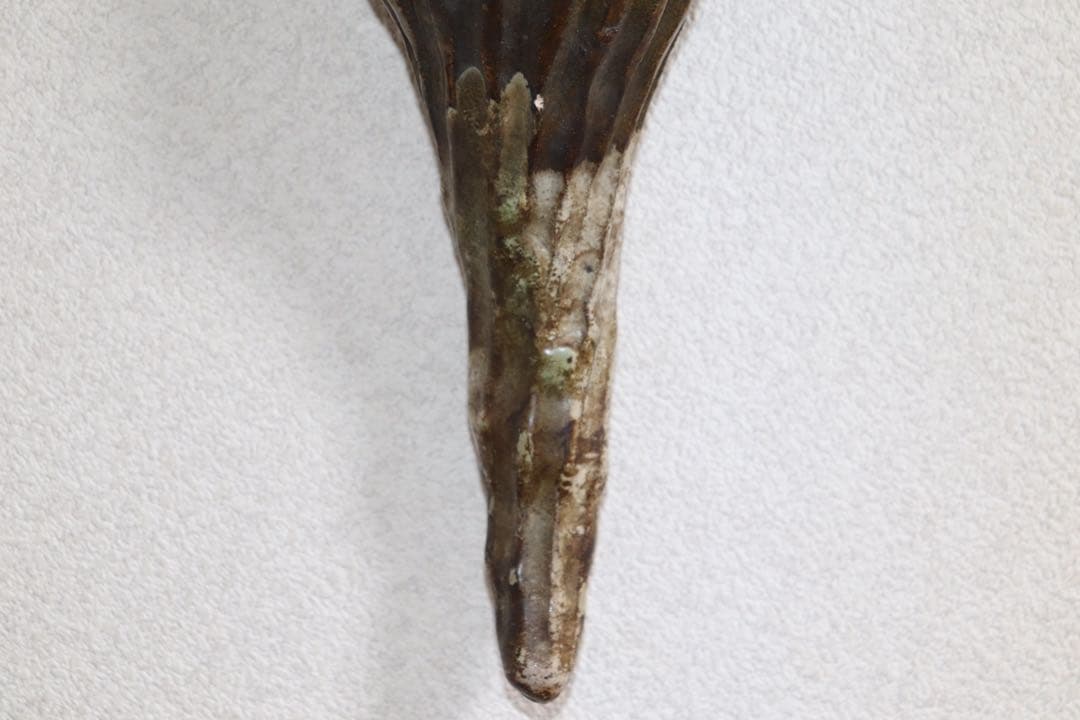 江戸中期 古萩 竹の子掛け花入 壁がけ 茶道具 送料込み250901 - メルカリ