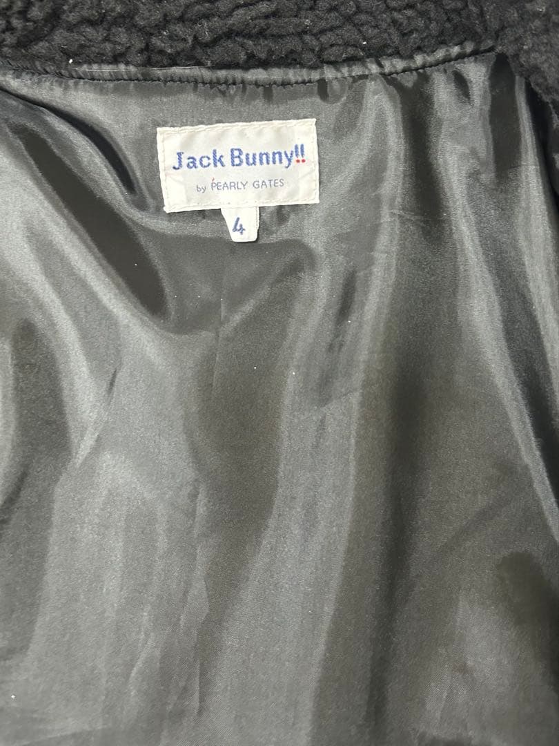 ジャックバニー Jack Bunny!! ボアブルゾン 黒 サイズ4 - メルカリ