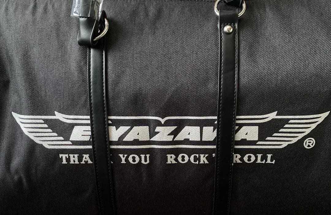 t*7様 希少！矢沢永吉 ★ E.YAZAWAボストンバック ( ロゴ + 羽ロ