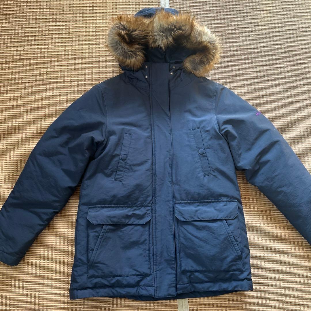 コロンビア ネイビー ダウン ジャケット オムニヒート レディース Columbia（コロンビア） ダウンジャケット M ネイビー アウトドア