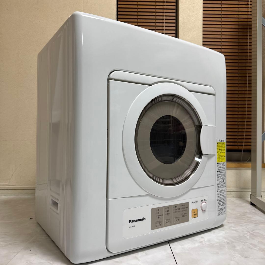 Panasonic 2021年製 空冷除湿式 衣類乾燥機　6.0kg /電気式