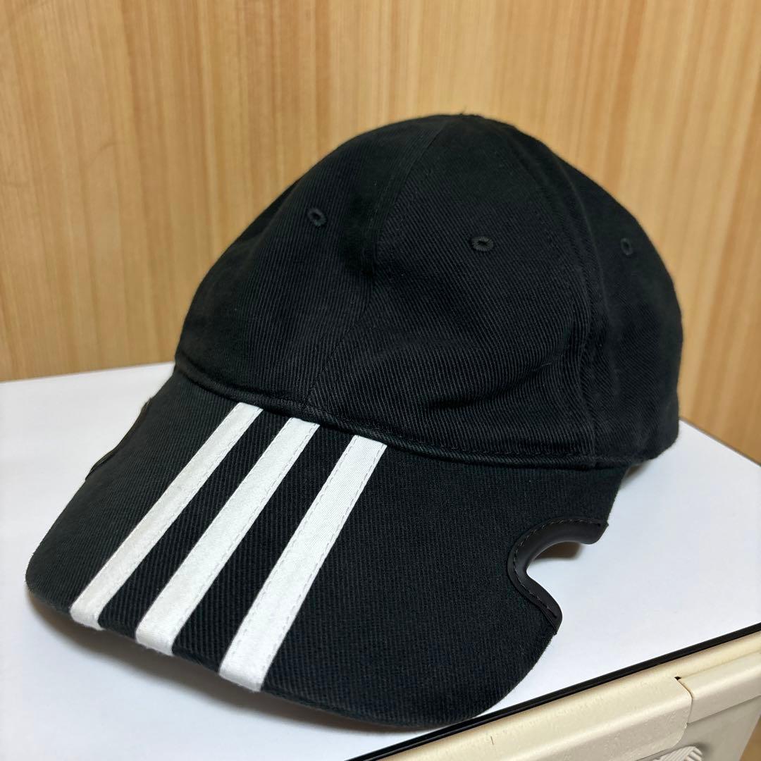 balenciaga×adidas 3ラインキャップ - メルカリ