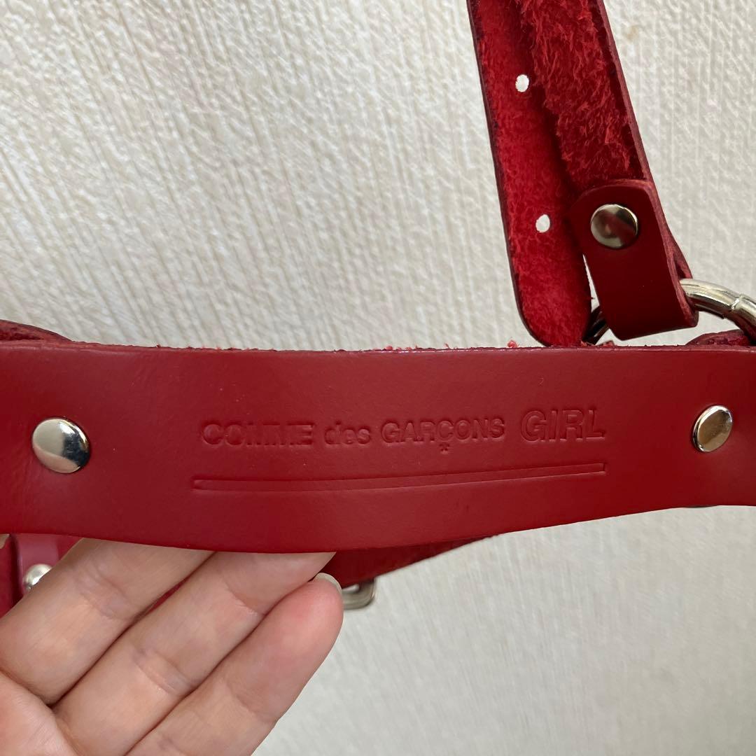 川久保怜着用 コムデギャルソンガールZANA BAYNE レザーハーネス