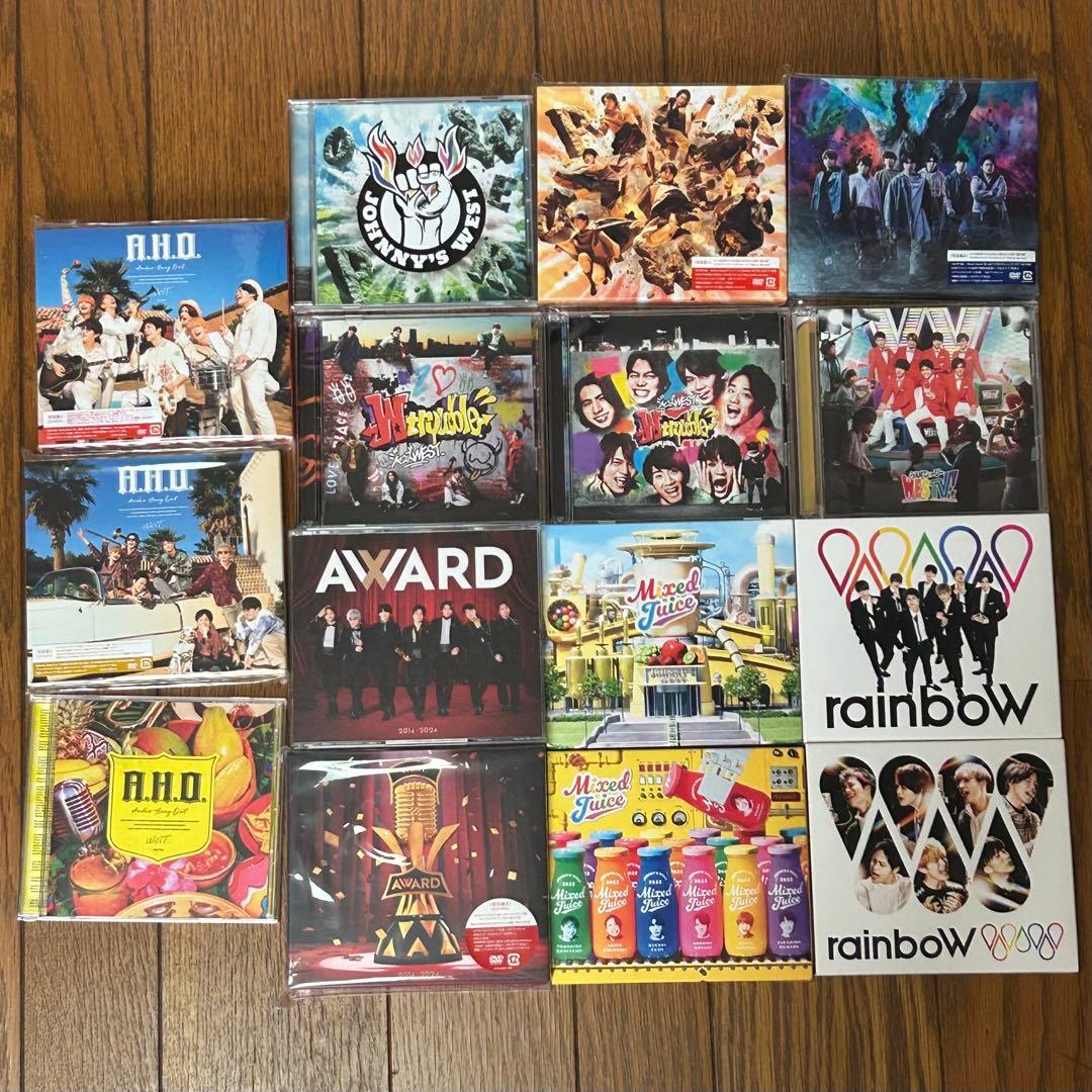 WEST. ジャニーズWEST CD アルバムまとめ売り - メルカリ