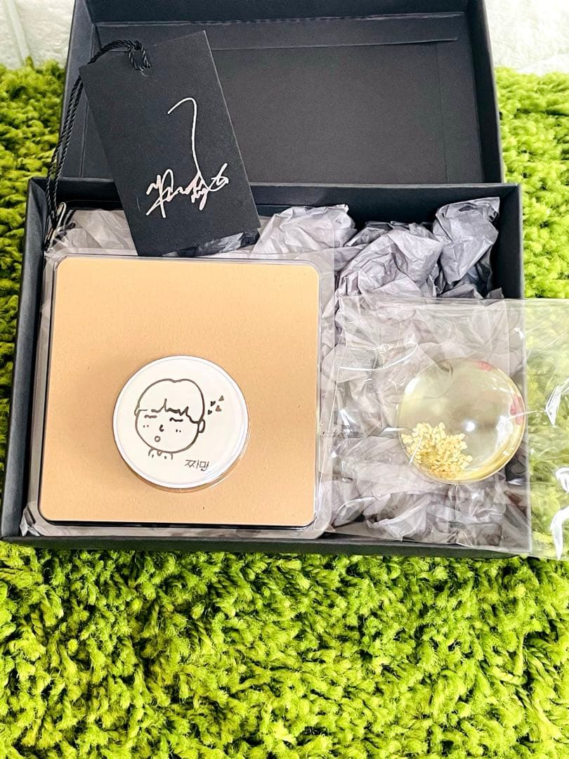 BTS ジミンサノク FACE スマホグリップ ソンムル