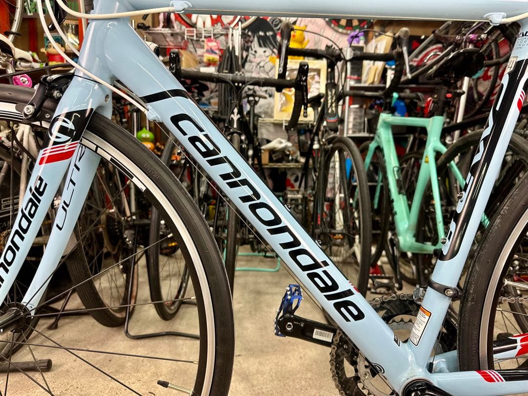 CAAD8 105コンポ基本分解発送送料無料！完成車直接配送もご相談ください！