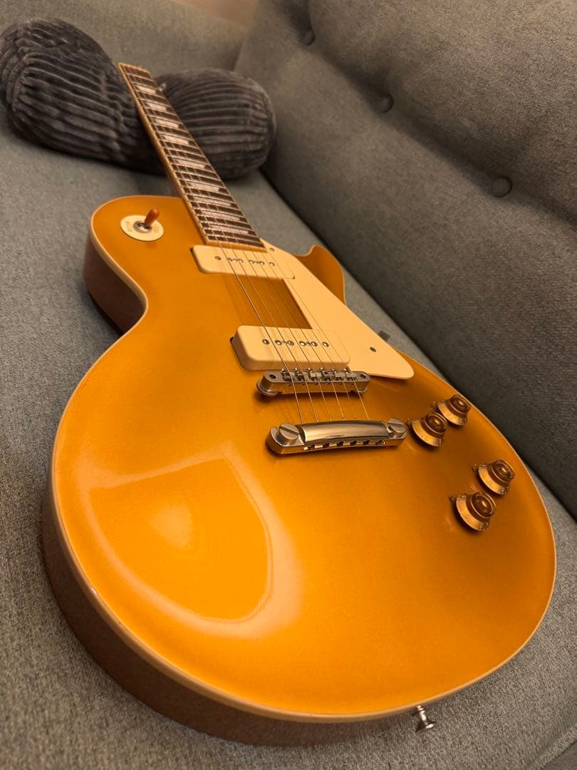 ギター EDWARDS E-LP-STD/P 即納可能】EDWARDS(エドワーズ) E-LP-STD/P (Gold Top) 広島店 - 【ESP
